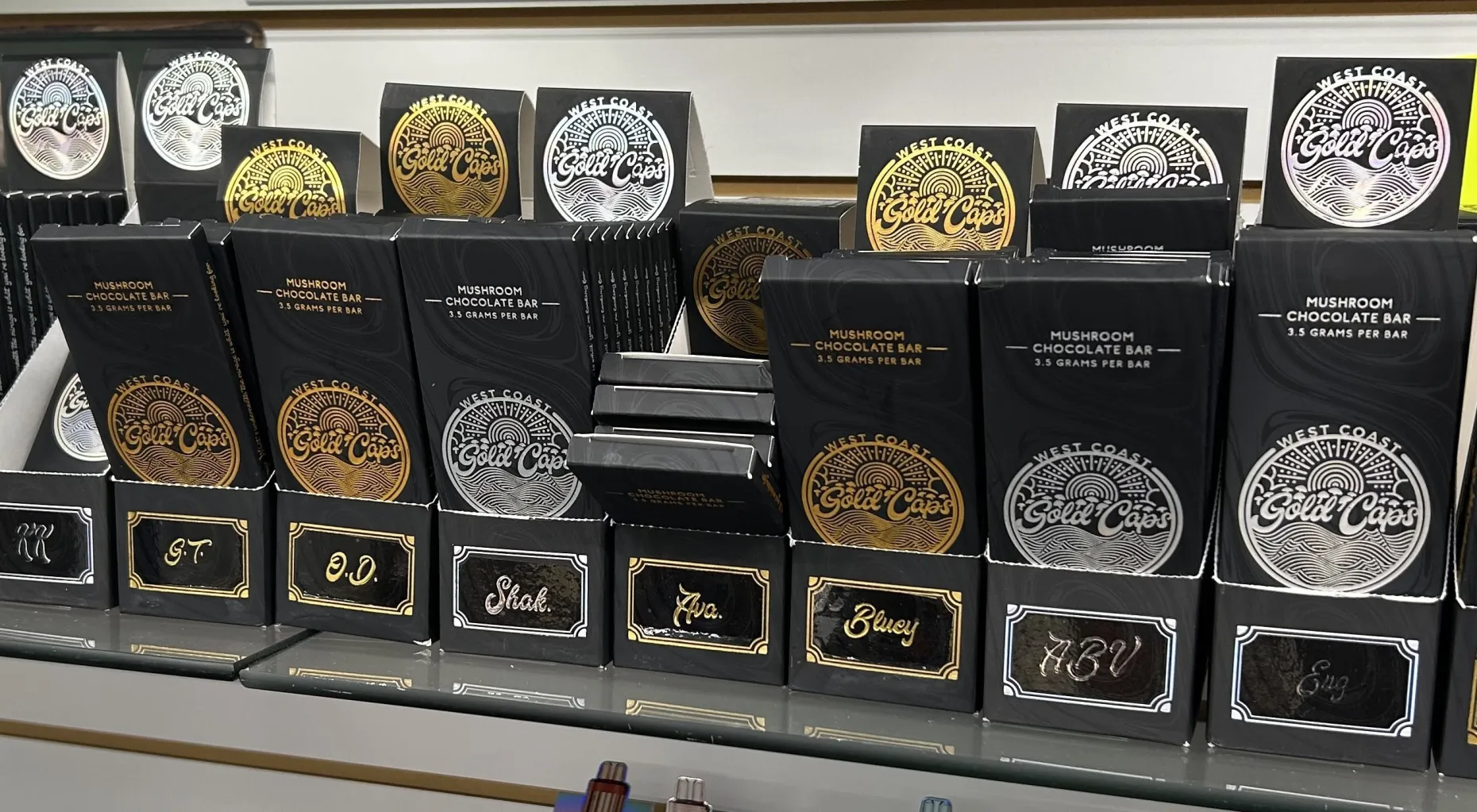 What Are West Coast Gold Caps Mushroom Chocolates?