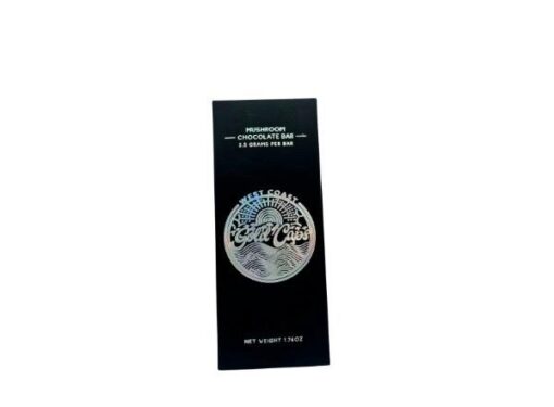 Buy West Coast Gold Caps Albino Trinity Chocolate Bar 3.5g | Premium Mushroom Chocolate
