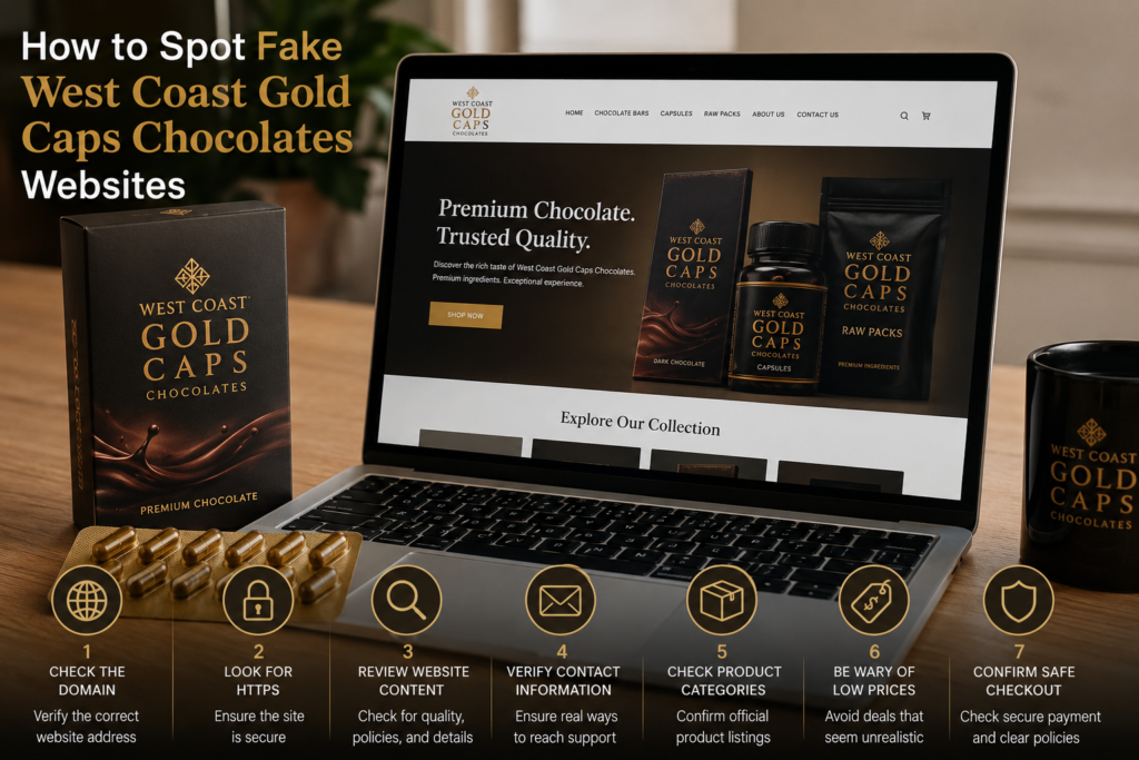 How to Spot Fake West Coast Gold Caps Chocolates Websites