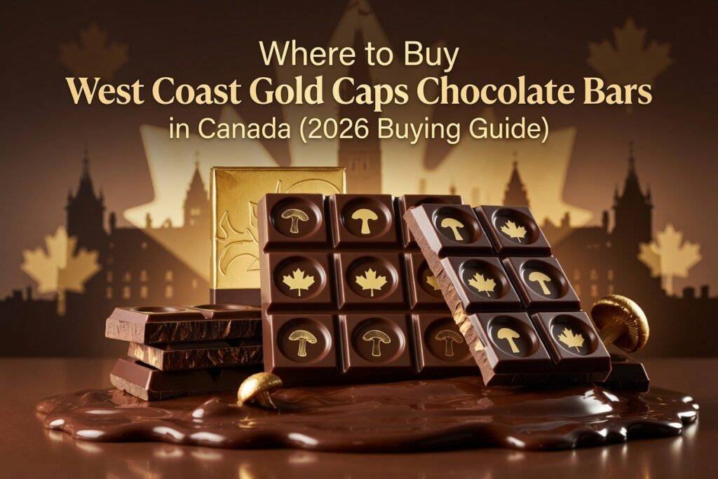 Where to Buy West Coast Gold Caps Chocolate Bars in Canada (2026 Buying Guide)