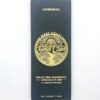 Buy West Coast Gold Caps - Cambodian Chocolate Bar 3.5g packaging and dark chocolate bar