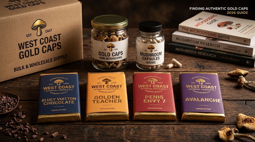 Where to Find West Coast Gold Caps